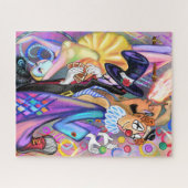 Magische Circus - Cast Acrobat Magicia Fire Eater Legpuzzel (Horizontaal)