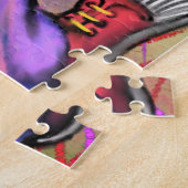 Magische Circus - Cast Acrobat Magicia Fire Eater Legpuzzel (Zijkant)