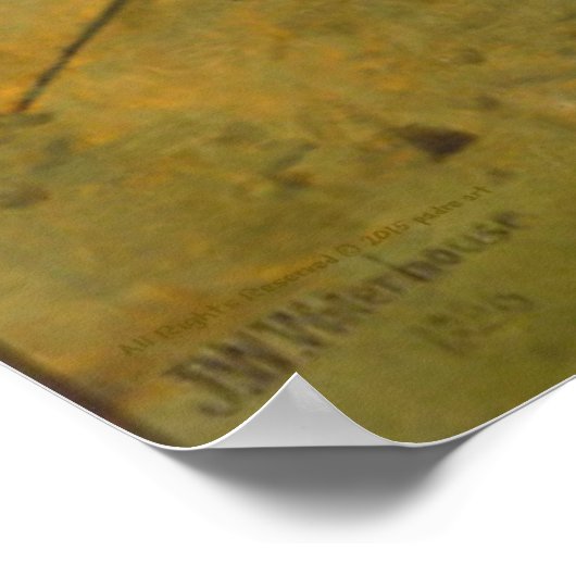 Magische Cirkel 1886 Poster (Hoek)