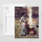 Magische Cirkel 1886 Waterhuis Briefkaart (Voorkant / Achterkant)