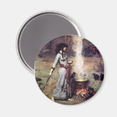 Magische Cirkel 1886 Waterhuis Magneet (Voorkant / Achterkant)