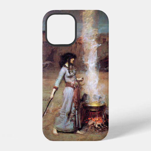 Magische Cirkel, John William Waterhouse iPhone Hoesje (Achterkant)