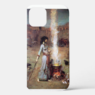 Magische Cirkel, John William Waterhouse iPhone 12 Hoesje