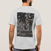 Magische Cirkel T-Shirt van koningin Califia (Achterkant)