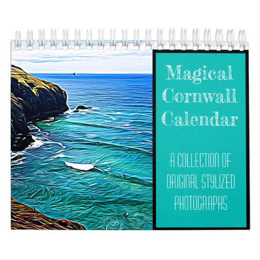 Magische Cornwall, gestileerde fotografie van Corn Kalender (Hoes)