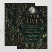 Magische Coven Verjaardagsfeest Kaart (Voorkant / Achterkant)