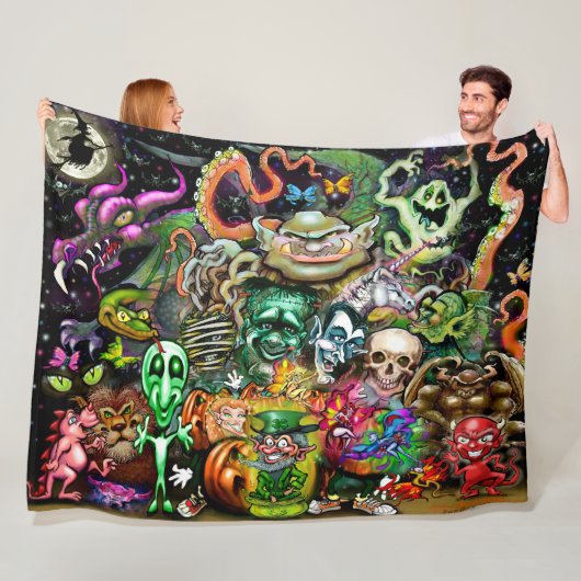 Magische creaties Vleekzak Fleece Deken (In situ)