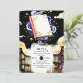 Magische Custom Fun Verhalenboek Verjaardag Kaart (Staand voorkant)