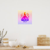 Magische Custom Print, Prinses Kamer Perfect Poster (Keuken)