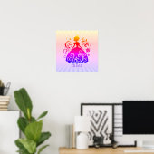 Magische Custom Print, Prinses Kamer Perfect Poster (Thuiskantoor)