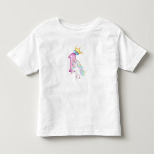 Magische Cute Eenhoorn Verjaardagsfeest Fantasie V Kinder Shirts