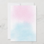 Magische Dag Eenhoorn en Regenbogen Verjaardag Kaart (Achterkant)