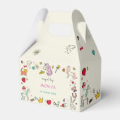 Magische dag katten konijnen eenhoorns kinderen ve bedankdoosjes (Achterkant)