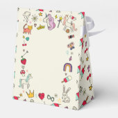 Magische dag katten konijnen eenhoorns kinderen ve bedankdoosjes (Achterkant)