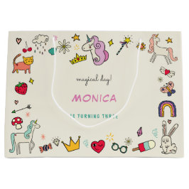 Magische dag katten konijnen eenhoorns kinderen ve groot cadeauzakje