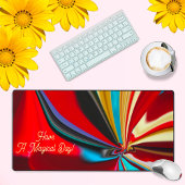 Magische dag Motivatie vloeibaar Abstract Bureaumat