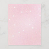 Magische Dag Thumbelina Sprookje Uitnodiging (Achterkant)