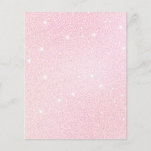 Magische Dag Thumbelina Sprookje Uitnodiging (Achterkant)