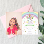 Magische Dag Unicorn en Rainbows Birthday Party Kaart<br><div class="desc">Dit is een eenhoorn en regenboog, de uitnodiging van de verjaardagspartij met afbeelding. roze blauwe groene paarse feestdag nodigt uit, kinder feestdagen, kinderuitnodigingen, eerste tweede derde vierde zesde zesde achtste achtste negende, eerste 2e derde vierde vijfde zesde vijfde zesde vijfde zesde zesde zesde zesde zesde zesde zesde zesde zesde zesde...</div>