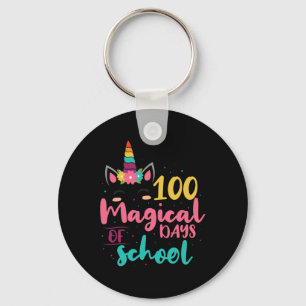 Magische dagen van de School Unicorn Gift Teacher  Sleutelhanger