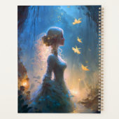 Magische Dame in het water Fantastische kunst Planner (Achterkant)
