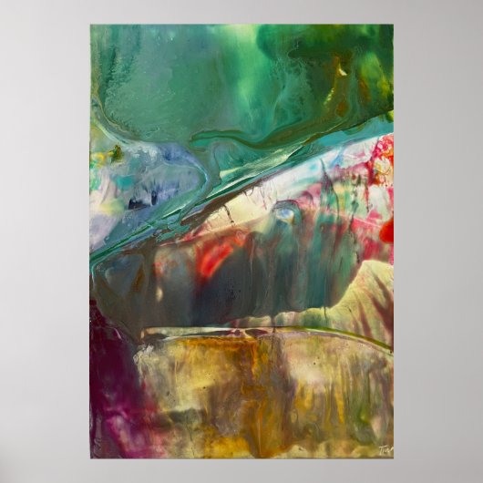 Magische dame poster (Voorkant)