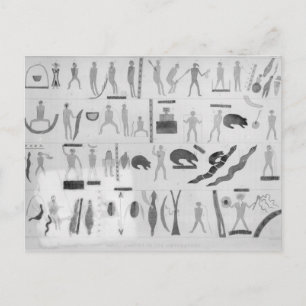 Magische dans van de Ontonagons Briefkaart