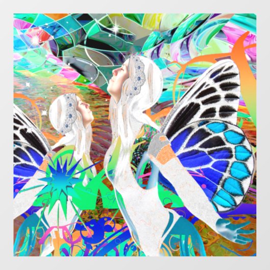 Magische dans Window Cling Raamsticker (Vel)