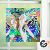 Magische dans Window Cling Raamsticker (Huis)