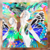 Magische dans Window Cling Raamsticker (Vel 2)