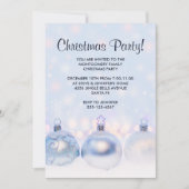 Magische decoratieve metallische kerstfeestdagen kaart (Voorkant)