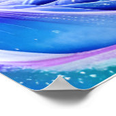 Magische diepvriesijsZeeen Digitaal KunstPoster Poster (Hoek)