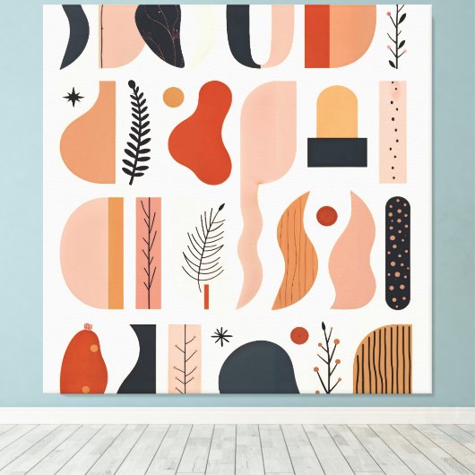 Magische dingen canvas afdruk (Insitu (Houten vloer))