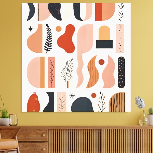 Magische dingen canvas afdruk (Insitu (Woonkamer))