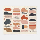 Magische dingen fleece deken (Voorkant (Horizontaal))