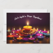 Magische Diwali Radiance Kaart (Voorkant)