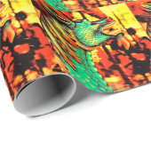 Magische dragon Gift Wrapping Paper Cadeaupapier (Rol Hoek)