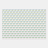 Magische drakenpasteelpatroonthema inpakpapier vel (Voorkant 3)