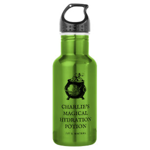 Magische drank grap Halloween gepersonaliseerde wa Waterfles
