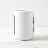 Magische Dream Cat - Mädchen mit Katze unter Mond Mok (Midden)