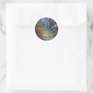 Magische Droomland Kunstwerk voor Fantasie Liefheb Ronde Sticker