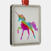 Magische dunne regenboogpransport metalen ornament (Rechts)