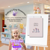 Magische Eenhoorn Baby shower Dank u kaart