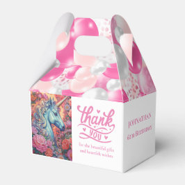 MAGISCHE EENHOORN BALLONNEN BEDANKDOOSJES