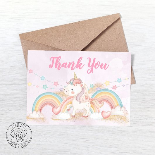 Magische Eenhoorn Bedankkaart