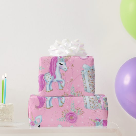 Magische Eenhoorn Cadeaupapier (Feestgeschenken)
