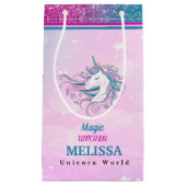 Magische eenhoorn cadeautassen. klein cadeauzakje (Voorkant)