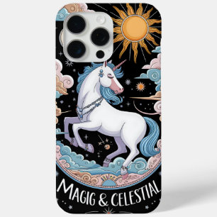 Magische Eenhoorn Celestial Dream Design iPhone 15 Pro Max Hoesje
