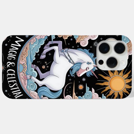Magische Eenhoorn Celestial Dream Design Case-Mate iPhone Case (Achterkant (horizontaal))