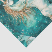 Magische eenhoorn decoupage tissuepapier (Detail)